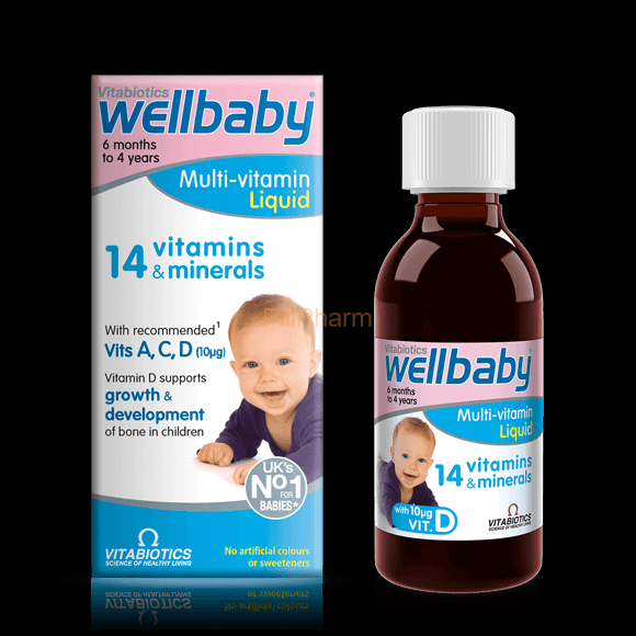 Wellbaby Multivitamin Liquid 150ml HEMLOCK