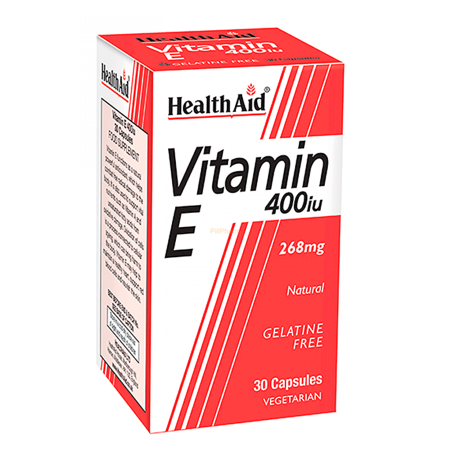Health Aid Vitamin E 400iu Natural Capsules 30's Hemlock