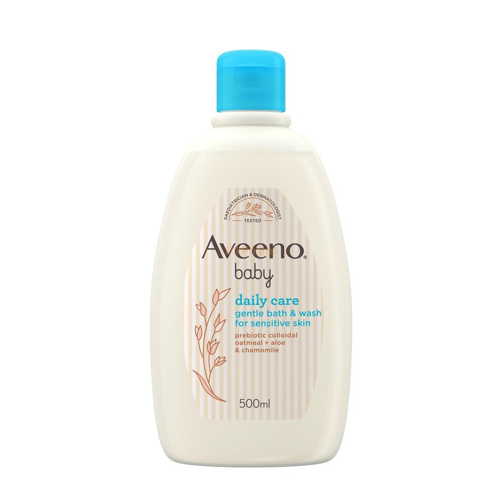 AVEENO-Baby-Daily-Care-Gentle-Bath-Wash.jpg Aveeno Baby Daily Care Gentle Bath & Wash 500ml - Image 1