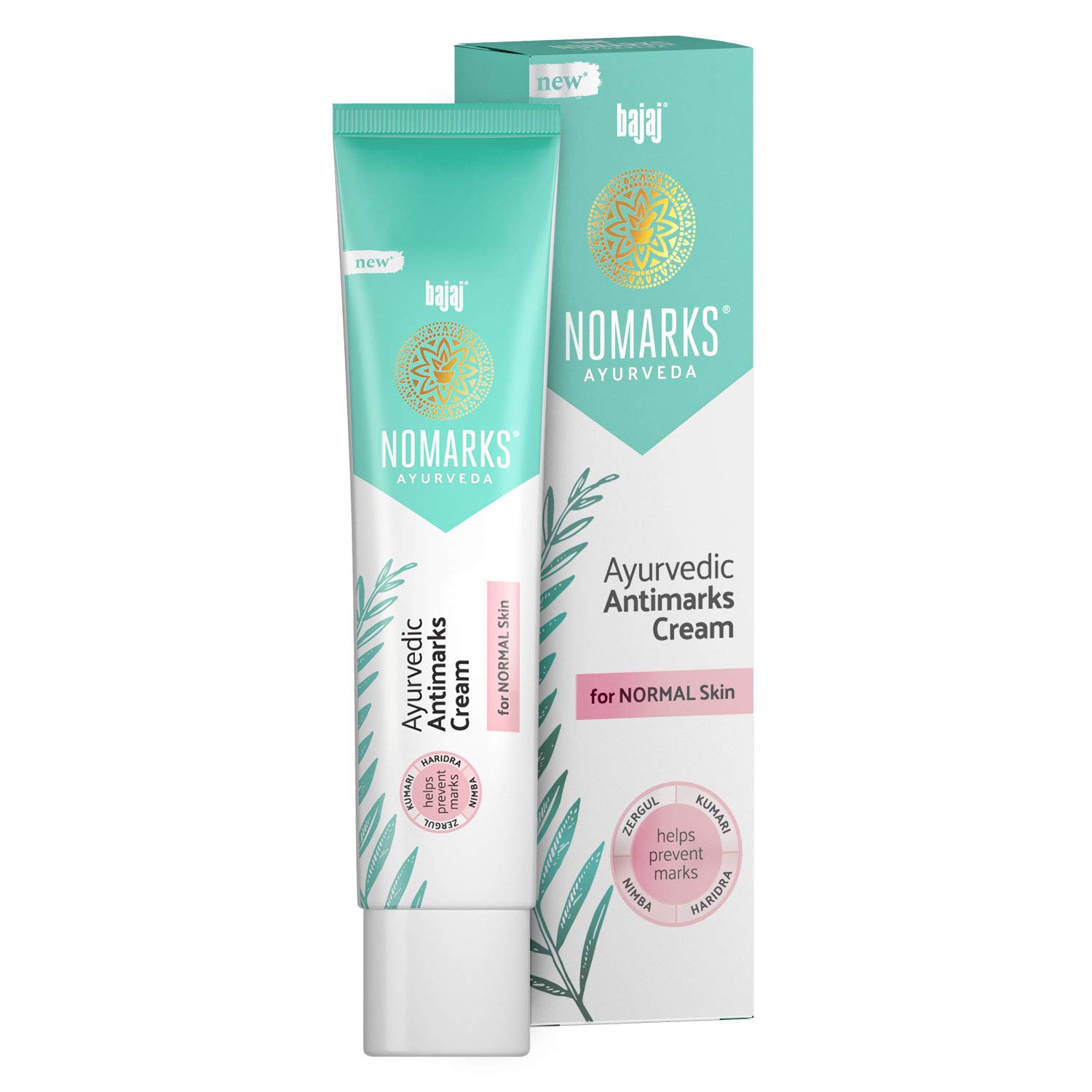 Bajaj-NOMARKS.jpg Bajaj Nomarks Ayurvedic Antimarks Cream 25g - Image 1
