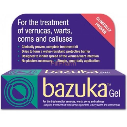 Bazuka_Gel_5g.jpg Bazuka Gel Treatment Of Verrucas, Warts, Corns 5G - Image 1