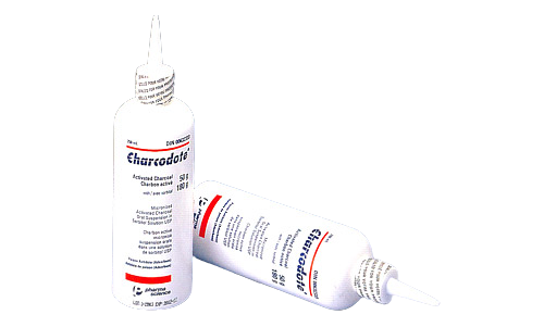 Charcodote-oral-powder.png Charcodote Oral Suspension 250ml - Activated Charcoal - Image 1