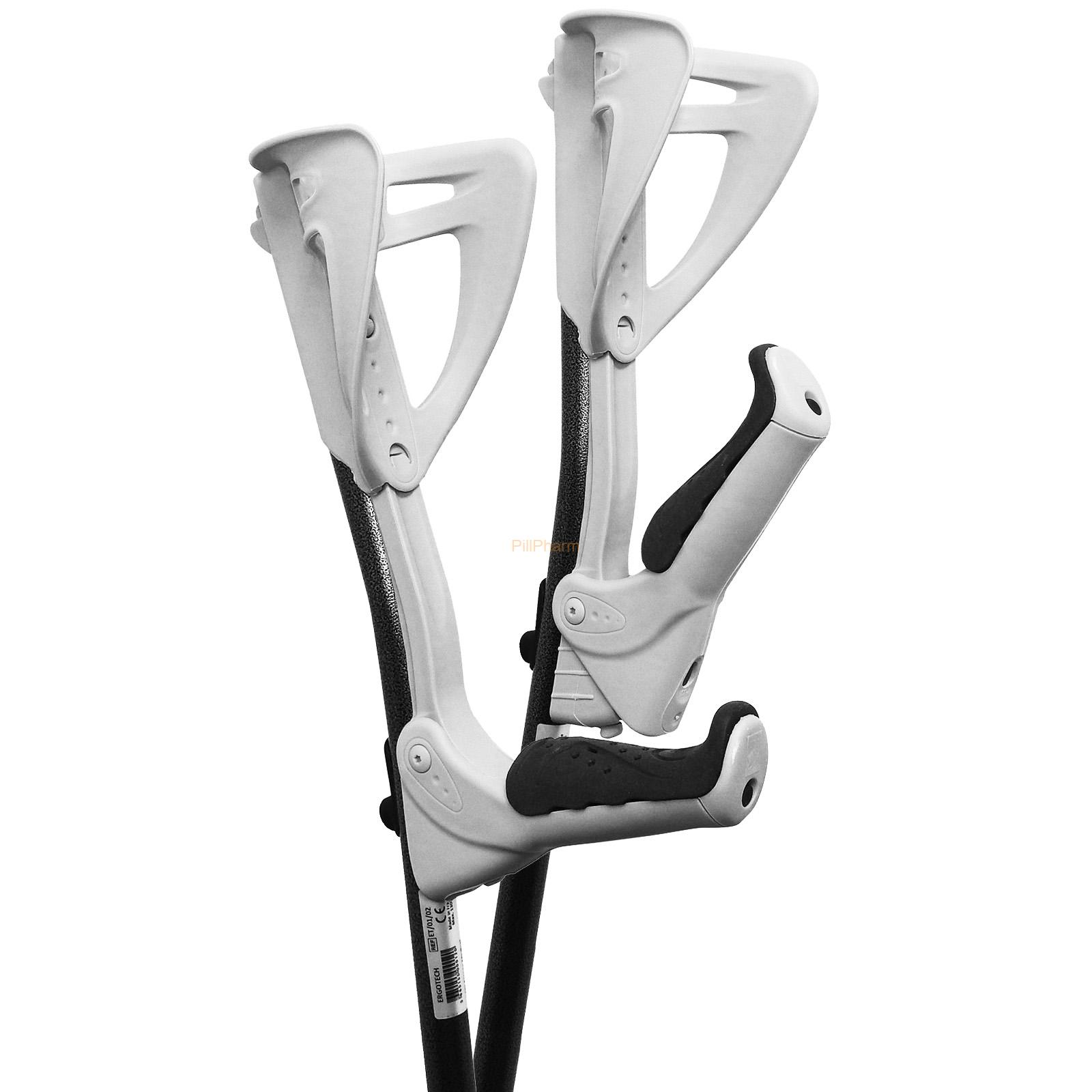 Ergotech-Folding-Crutches-White.jpg Ergotech Crutch White (Pair) - Image 1
