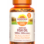 Sundown Naturals, Fish Oil 1200 mg Odorless Softgels