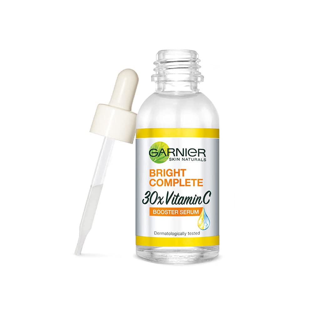 Garnier-Bright-Complete-VITAMIN-C-Booster-Face-Serum-30ml.jpg Garnier Bright Complete VITAMIN C Booster Face Serum 30ml - Image 1