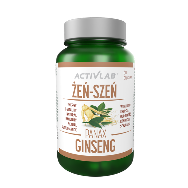 Ginseng Panax Activlab Panax Ginseng caps 60's - Image 1