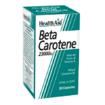 Health Aid Beta Carotene 15mg Capsules