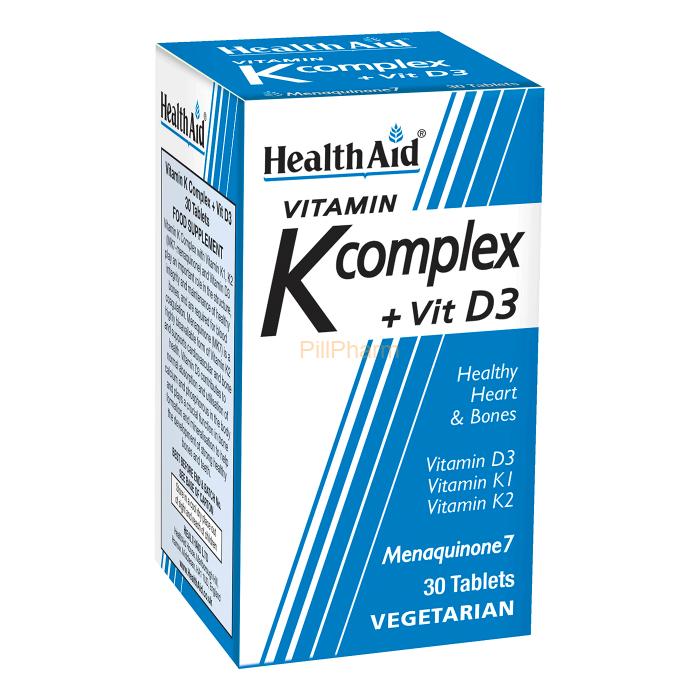 HealthAid-Vitamin-K-Complex-Vit-D3-30s-Tablets.png Health Aid Vitamin K Complex +Vit D3 30's Tablets - Image 1