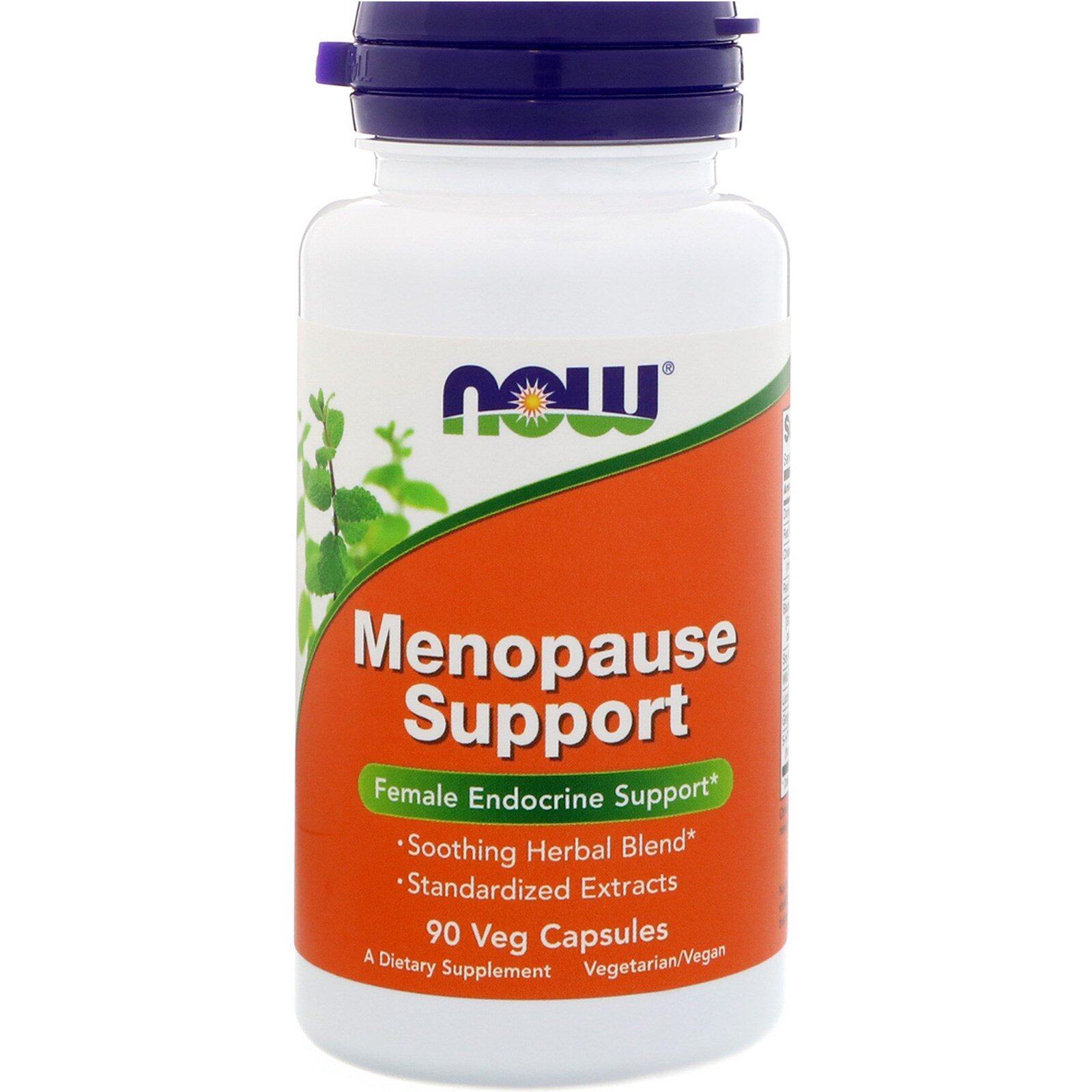 NOW Foods, Menopause Support, 90 Veg Capsules HEMLOCK