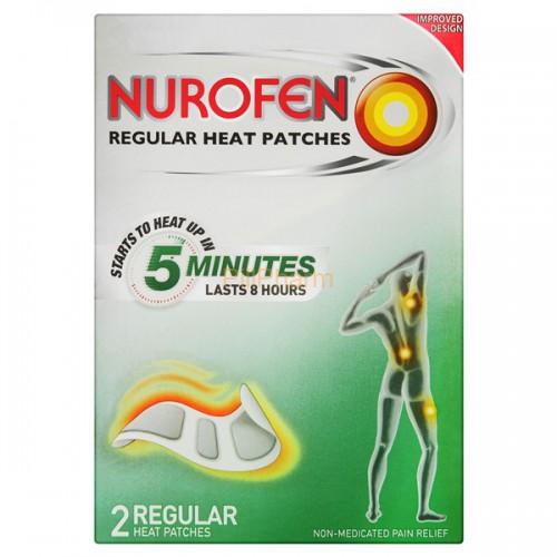 Nurofen-Regular-Heat-Patches.jpg Nurofen Muscle & Back Pain Relief Heat Patches - 2 Large Patches - Image 1