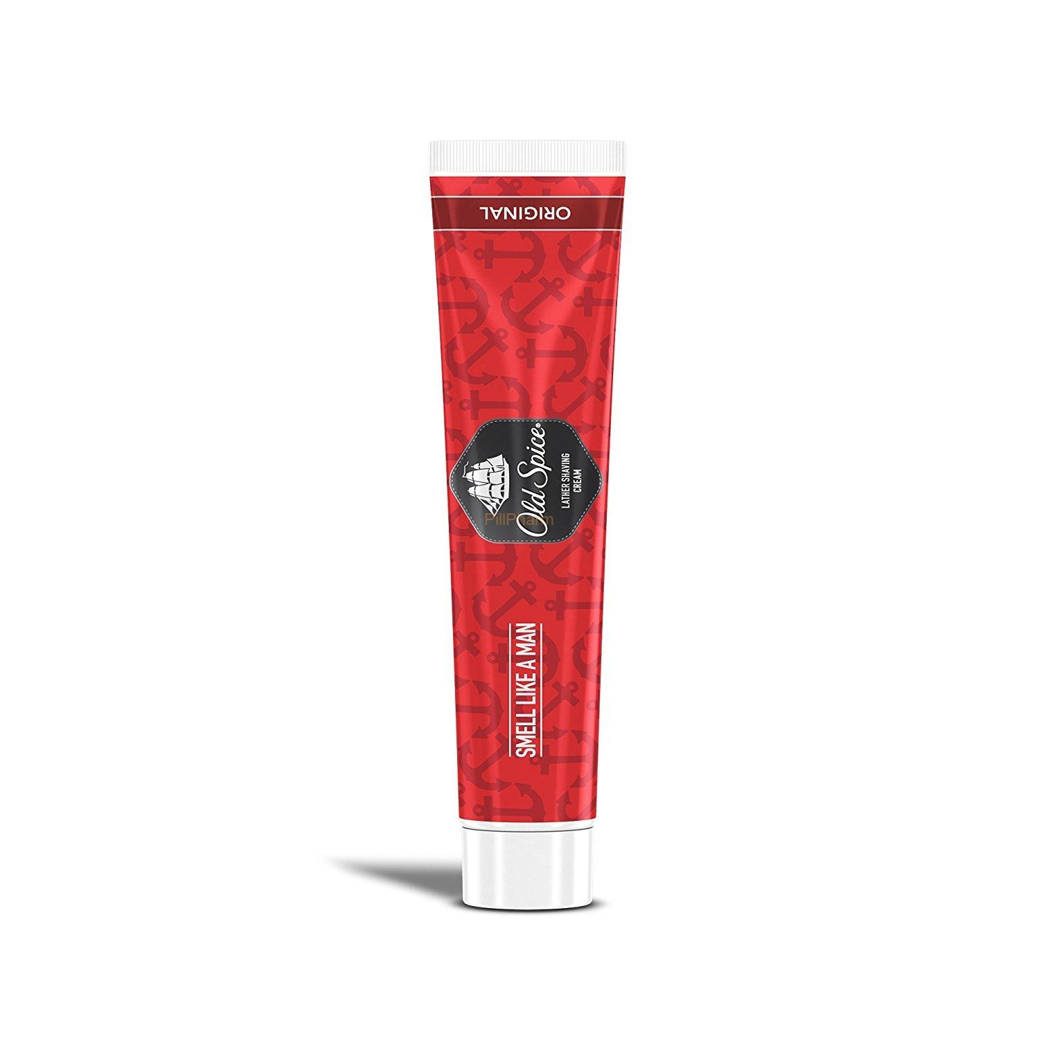 Original-Old-Spice-Lather-Shaving-Cream-Tube-70gms.jpg Old Spice Lather Shaving Cream 70gms - Image 1