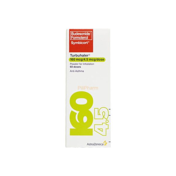 Symbicort Turbuhaler 160/4.5 μg/dose 60MD