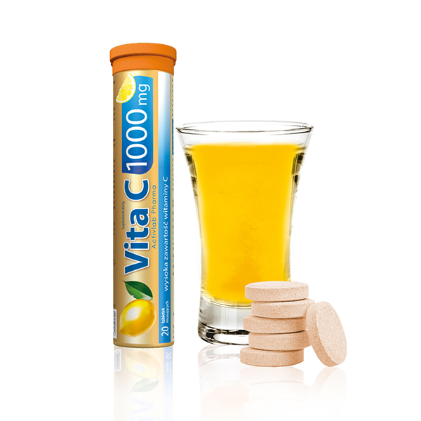 Vita-C-1000-mg-lemon.jpg Activlab Pharma Vita C Effervescent Tabs 20's (1000mg ) - Image 1