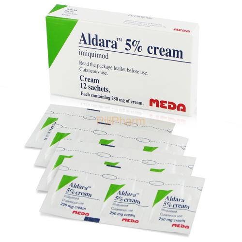 Aldara 5 (imiquimod) Cream 12 Sachets HEMLOCK