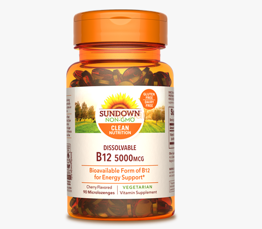 sundown b12 5000mcg