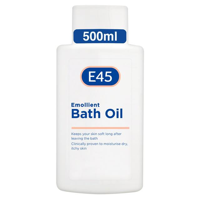 bath-oil.jpg E45 Emollient Bath Oil 500ml - Image 1