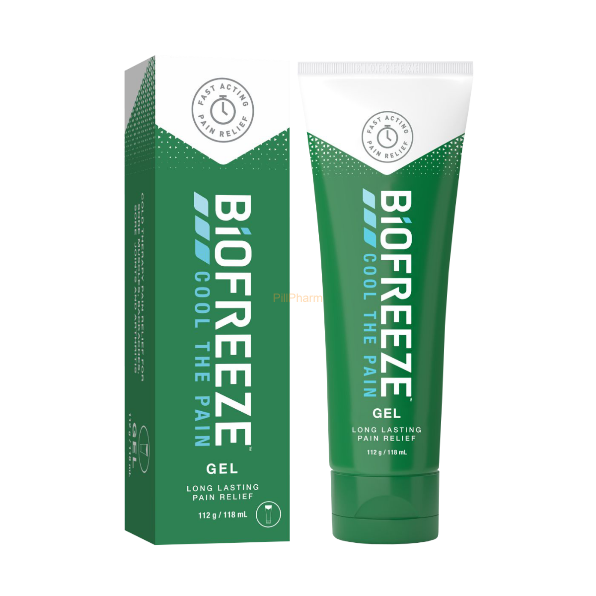 biofreeze-gel-tube-112g-118ml.png BIOFREEZE LONG LASTING PAIN RELIEF GEL 112g / 118ml - Image 1