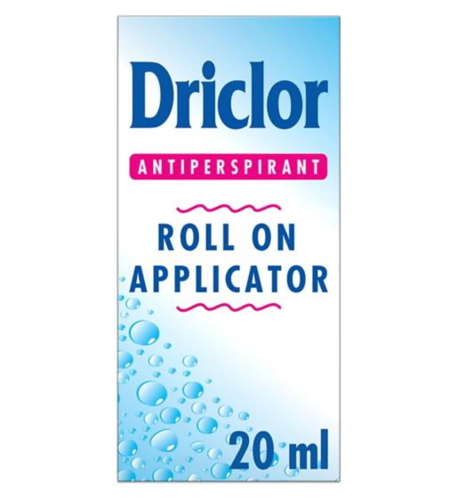 driclor-1.png Driclor Antiperspirant Roll On Applicator 20ml - Image 1