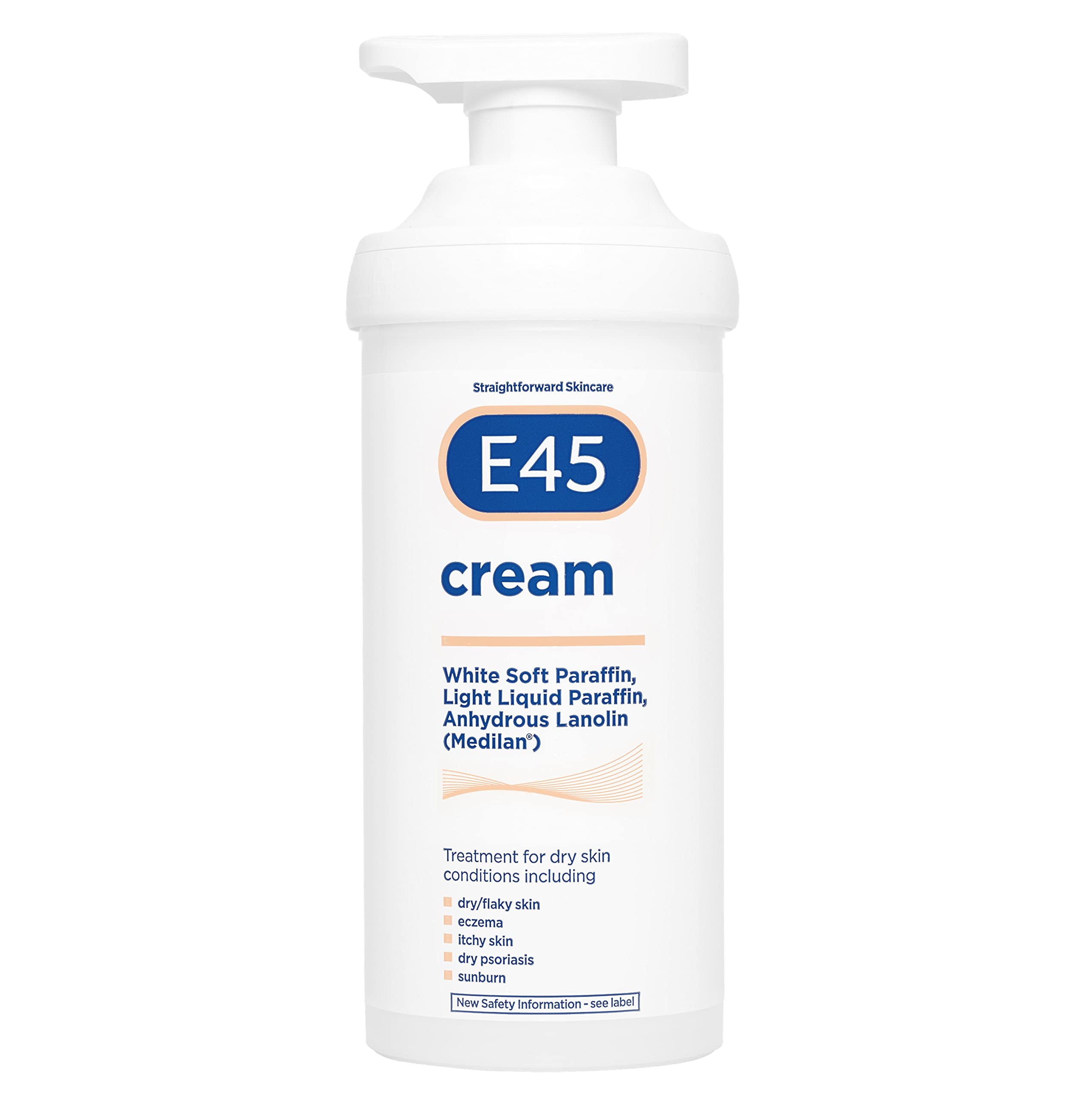 e45-cream-500g.jpg E45 Cream for Dry Skin & Eczema 500g - Image 1