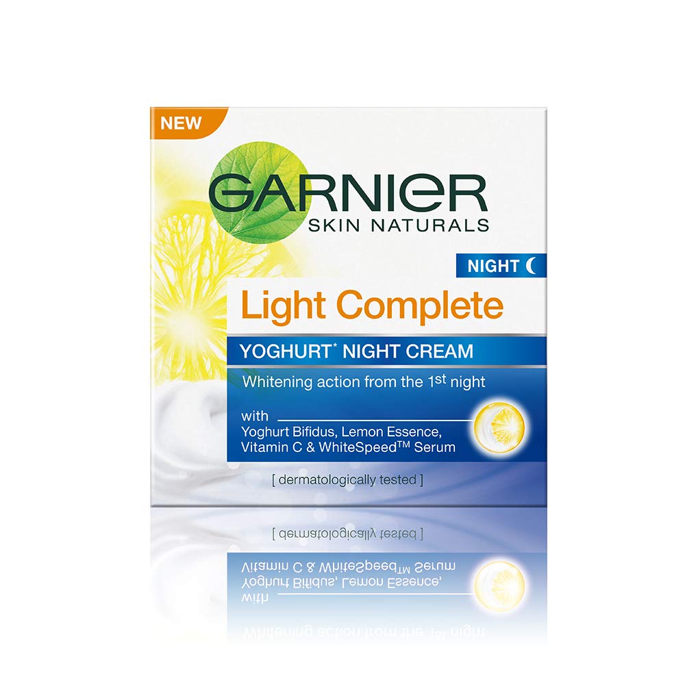 garnier-light-complete-night-cream.jpg Garnier Light Complete Night Cream, 40g - Image 1