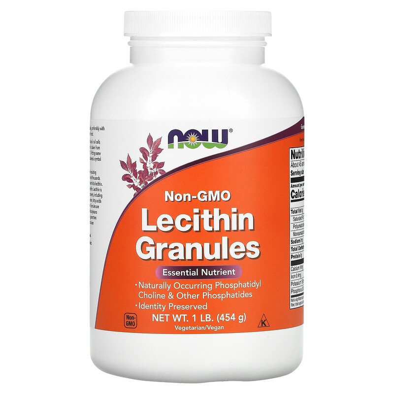 lecithin-granules.jpg Now Foods Lecithin Granules 454gm - Image 1