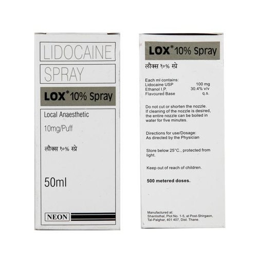 lox-10-spray.jpg Lidocaine Lox 10% Spray 50ml - Image 1