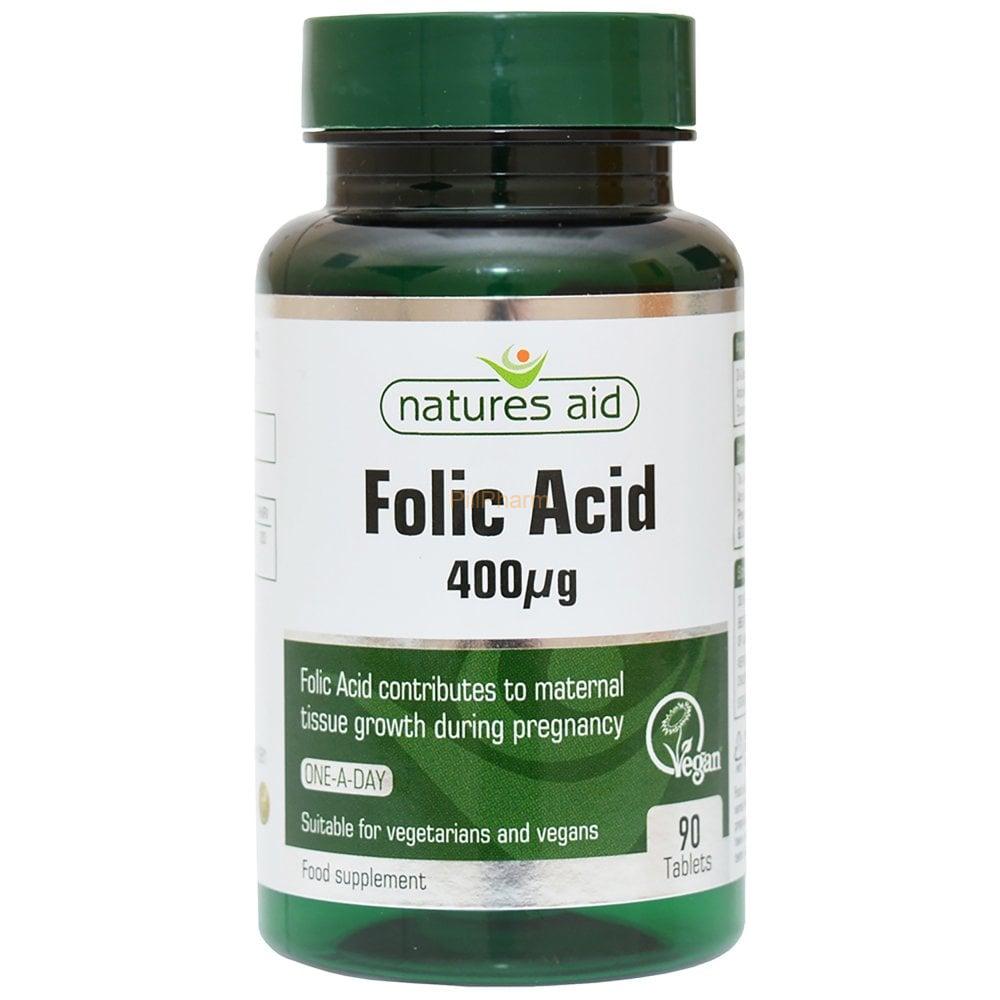 natures-aid-folic-acid.jpg Natures Aid Folic Acid - Image 1