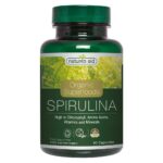 Natures Aid Organic Spirulina 500mg capsules