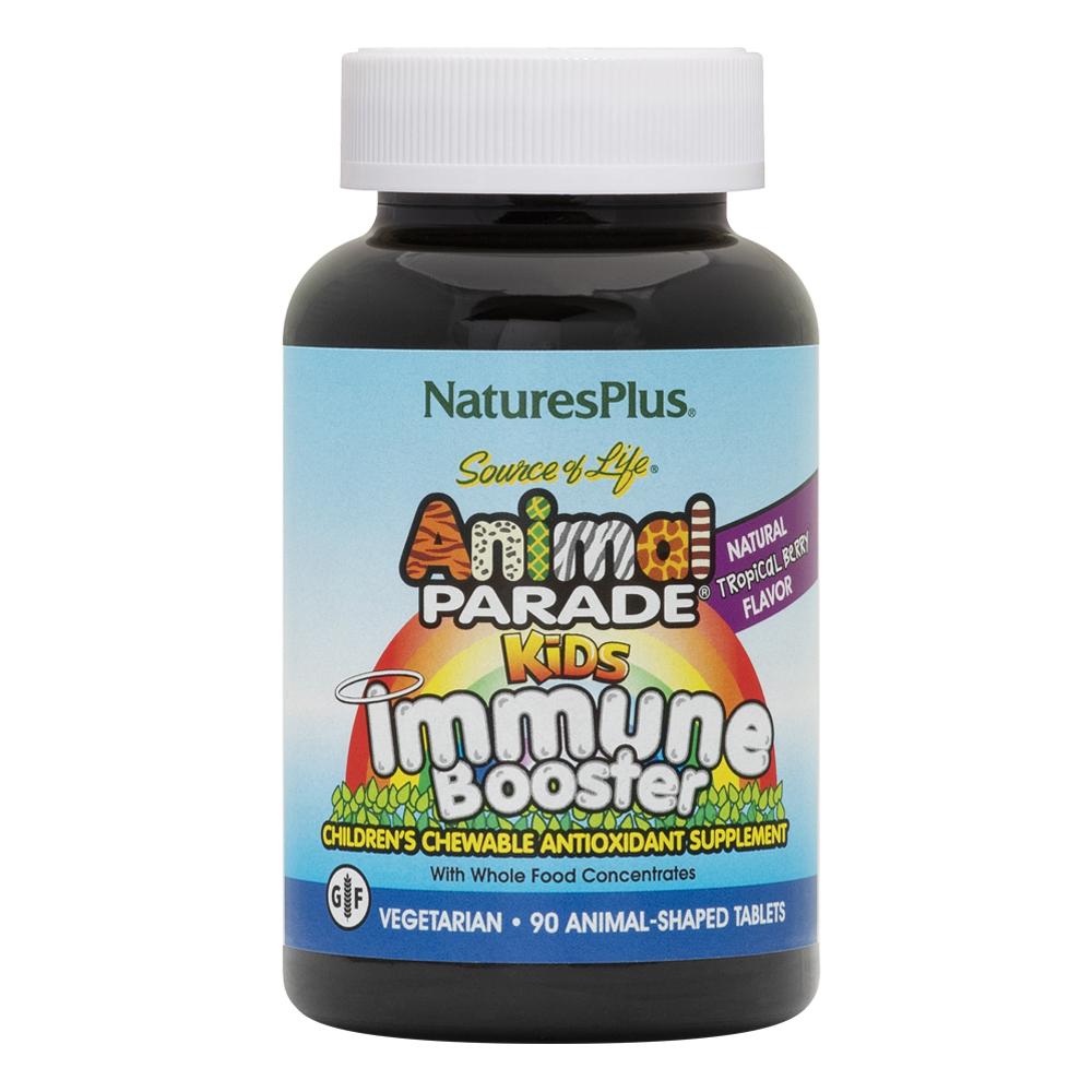 np-immune-booster.jpg Natures Plus Animal Parade Kids Immune Booster 90's - Image 1