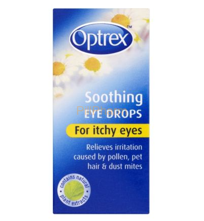 optrex-soothing.png Optrex Itchy Eye Drops 10ml - Image 1