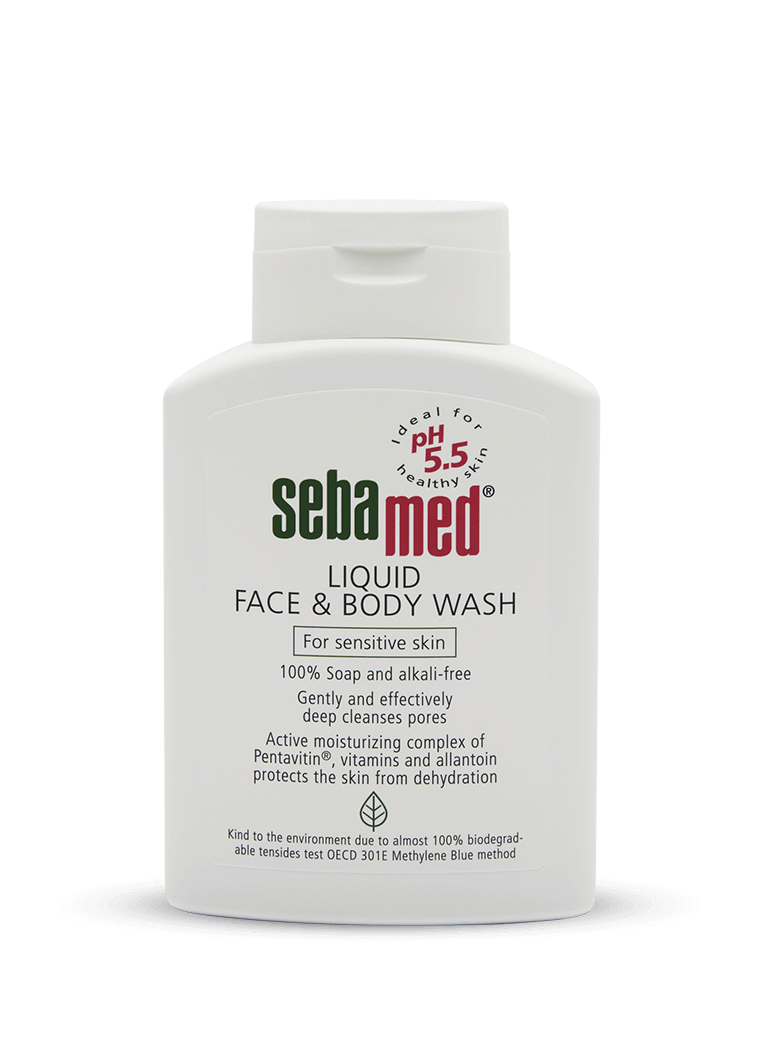 sebamed-face-body-wash.png Sebamed Liquid Face & Body Wash 200ml - Image 1