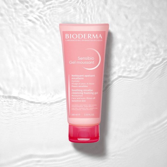 sensibio-gel-moussant.jpg Bioderma Sensibio Gel moussant 100ml - Image 1