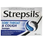 Strepsils Sore Throat & Cough Lozenges 24's
