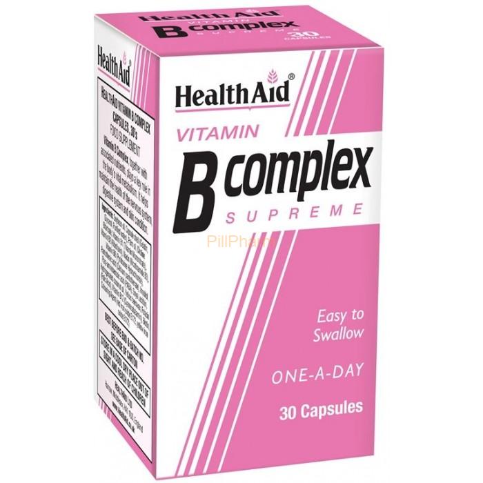 vitamin-b-complex-supreme-capsules.jpeg Health Aid Vitamin B Complex Supreme Capsules - Image 1