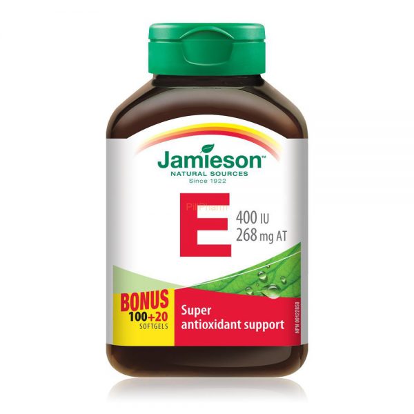 Jamieson Vitamin E Softgels 400iu/268mg 120's