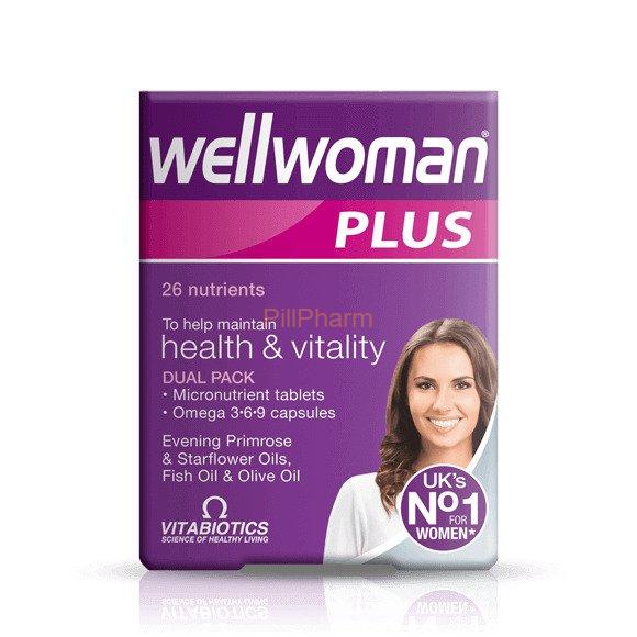 wellwoman-plus.jpg Wellwoman Plus Omega 3-6-9 - Image 1