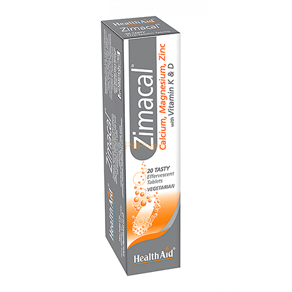 Health Aid Zimacal (Calcium, Magnesium Zinc, Vit D, Vit K ...