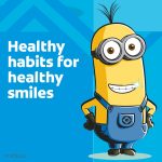Colgate Kids Battery Toothbrush Extra Soft ,1 Pack , for Children, Minions - Image 2