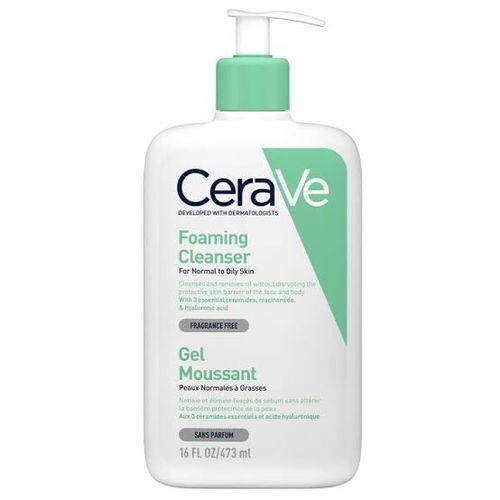 CeraVe Foaming Cleanser Gel 473ml CeraVe Foaming Cleanser Gel 473ml - Image 1