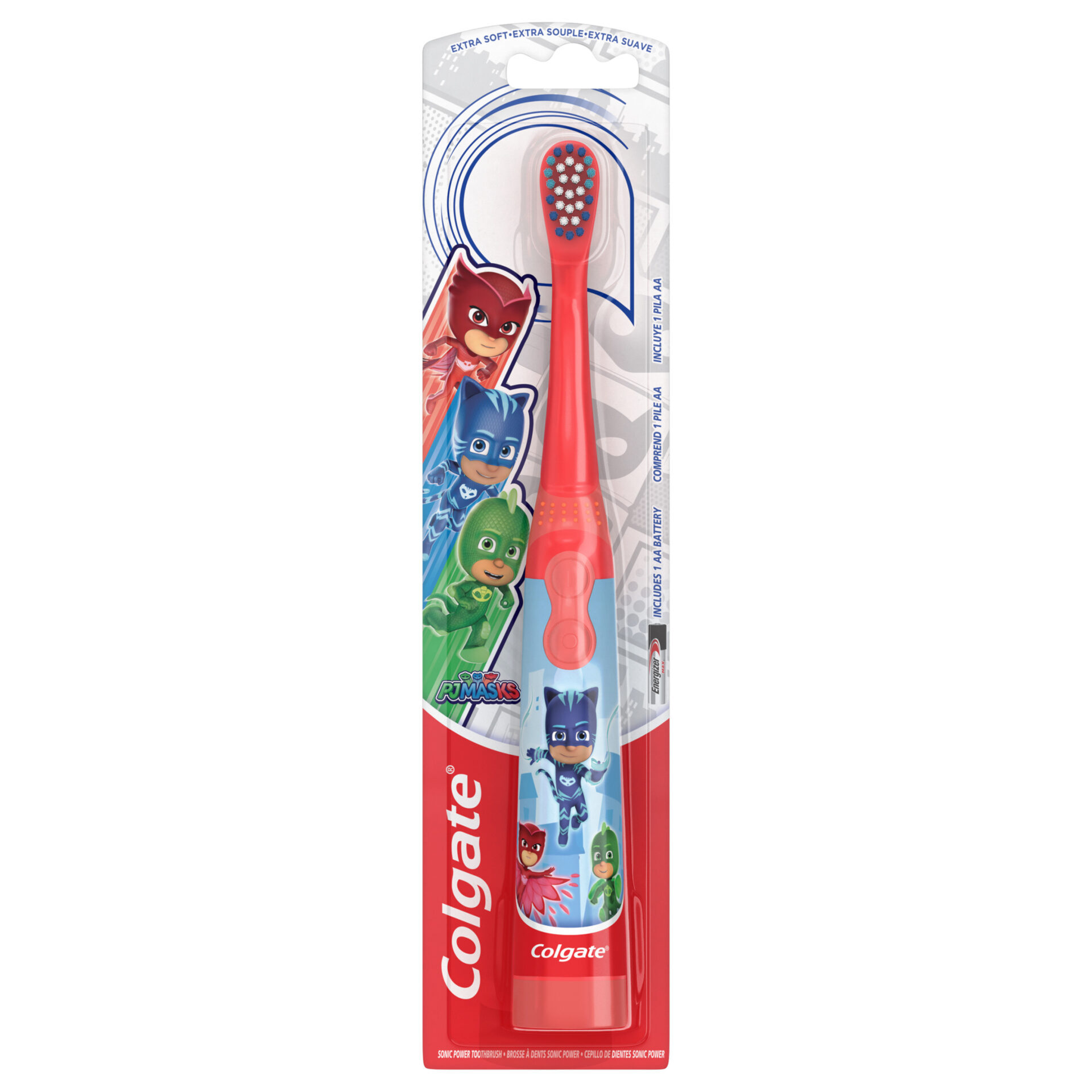 Colgate-Kids-PJ-Masks-Battery-Toothbrush-1-Pack Colgate Kids PJ Masks Battery Toothbrush, 1 Pack - Image 1