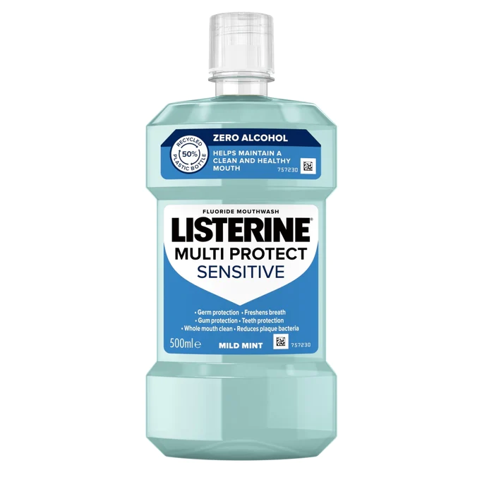 Listerine Multi Protect Sensitive Mouthwash 500ml - HEMLOCK PHARMACY