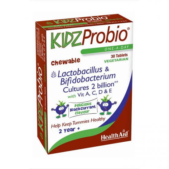 kidz probio HealthAid Kidz Probio (2 Billion) Tablets 30's - Image 1