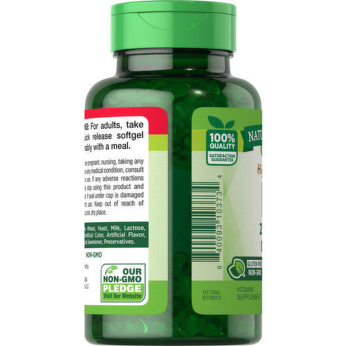 Nature's Truth Calcium 1200mg with D3 5000IU softgels 120's Nature's Truth Calcium 1200mg with D3 5000IU softgels 120's - Image 1