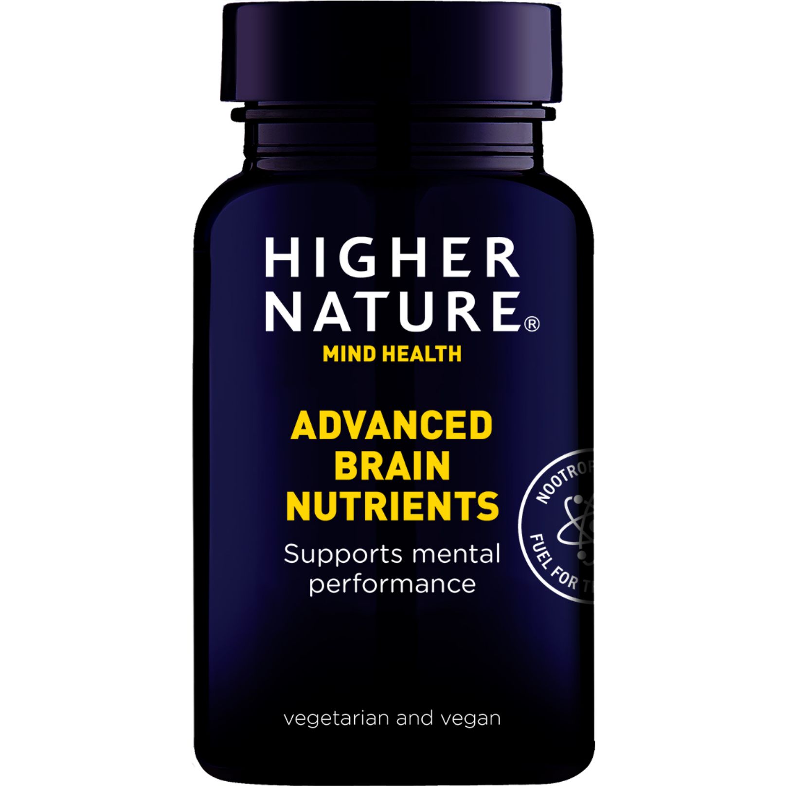 Advanced Brain Nutrients Caps 90's Higher Nature Advanced Brain Nutrients Capsules 90's - Image 1