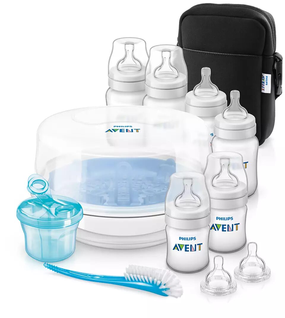 Bottle feeding essentials SCD38301 Avent Avent - Bottle Feeding Essentials Set - Image 1
