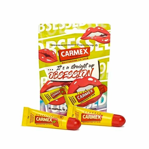 Carmex Lipbalm Obsession Pouch Tube 2x10gms Carmex Lipbalm Obsession Pouch Tube 2x10gms - Image 1
