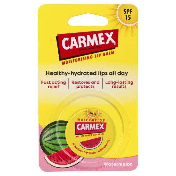 Carmex Lipbalm Pot Jar SPF15 7.5g (Watermelon) Carmex Lipbalm Pot Jar SPF15 7.5g (Watermelon) - Image 1