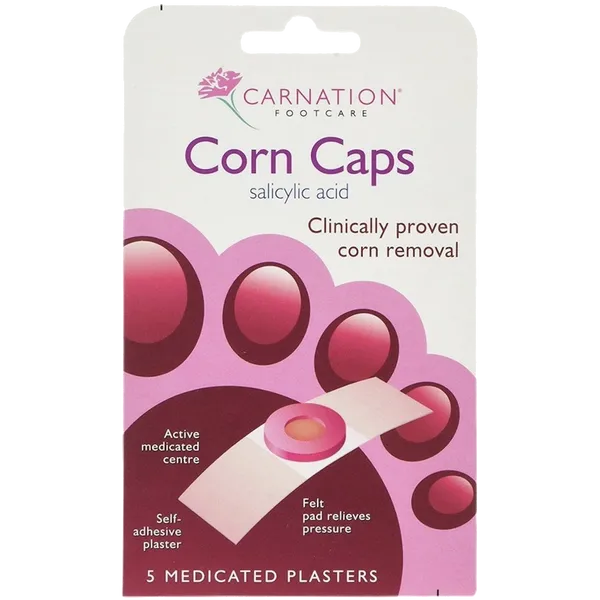 Carnation Corn Caps Pack of 5 Carnation Corn Caps Pack of 5 - Image 1
