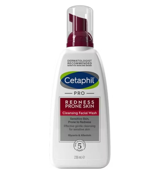 Cetaphil PRO Redness Prone Skin Cleansing Facial Wash with Hydrating Glycerin 236ml Cetaphil Pro Cleansing Wash For Sensitive Skin Prone To Redness 236ml - Image 1