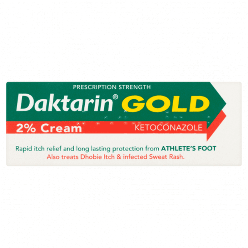 Daktarin_Gold_Ketoconazole_2_Cream_-_15g Daktarin 2% Gold (Ketoconazole) Cream 15g - Image 1
